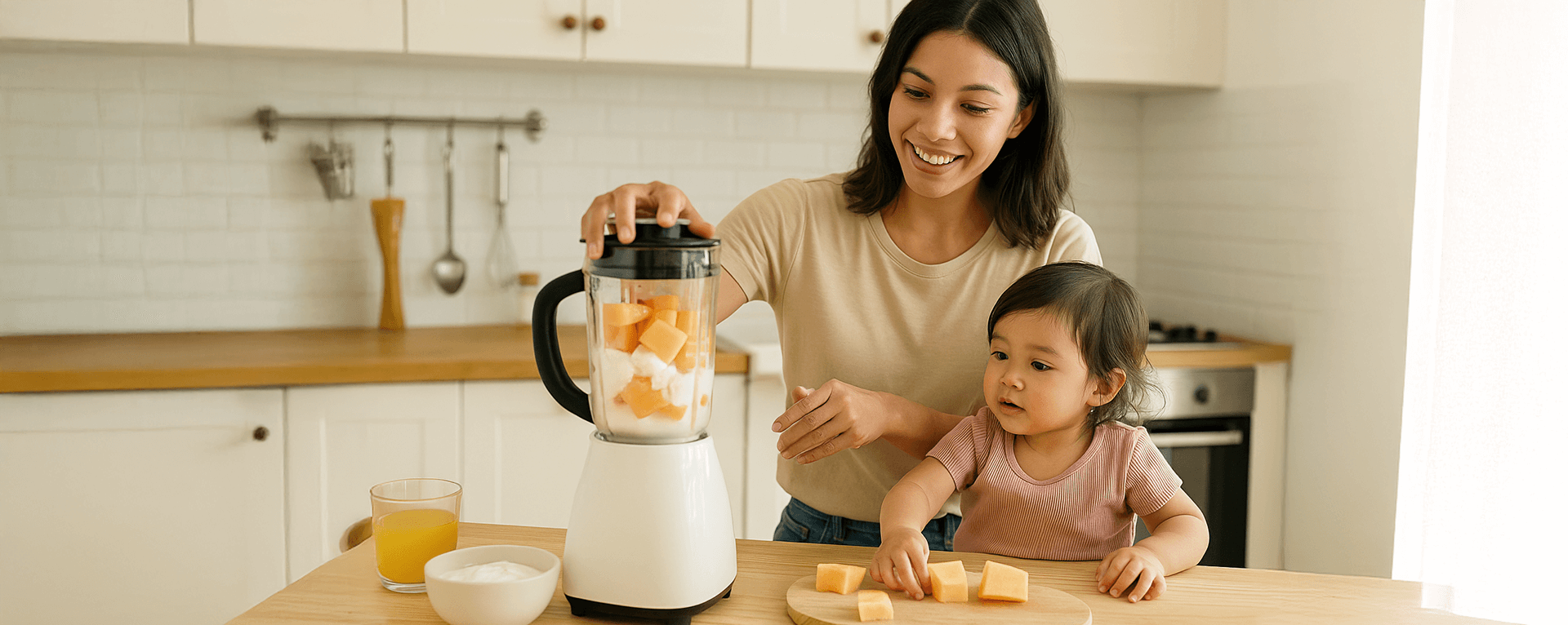 Creamy Cantaloupe Smoothie
